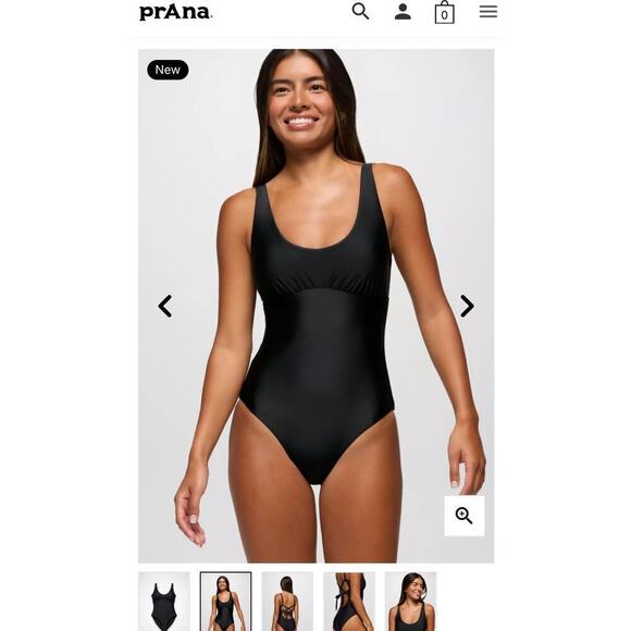 NWTS PrAna Women’s Mallorca One Piece Swimsuit / Size-Medium - Picture 10 of 16